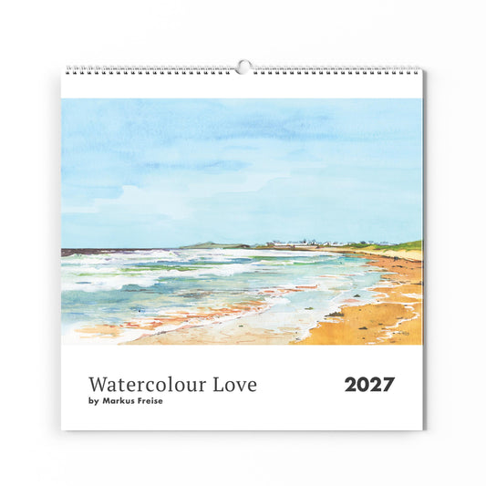 „Watercolour Love" Kalender 2027 Early Bird