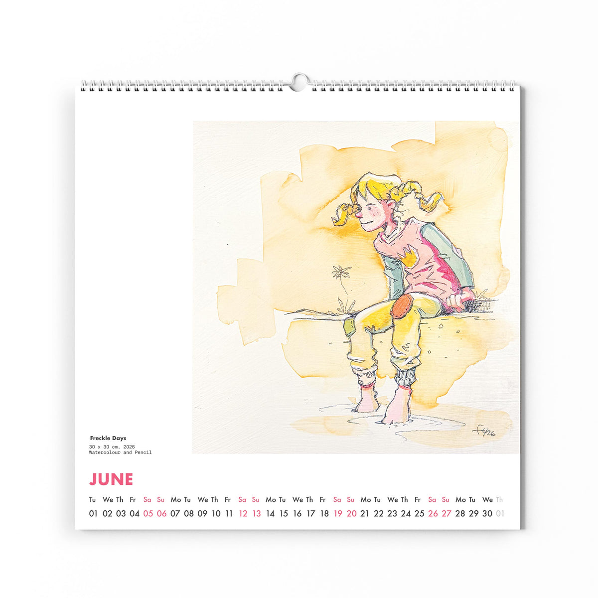 „Watercolour Love" Kalender 2027 Early Bird