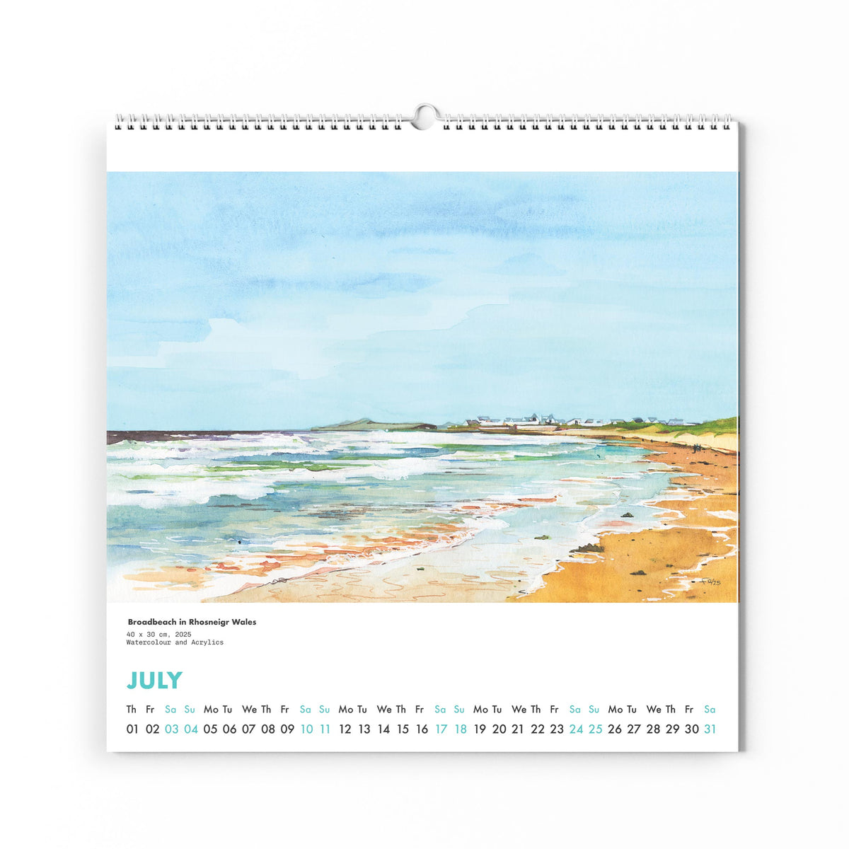 „Watercolour Love" Kalender 2027 Early Bird