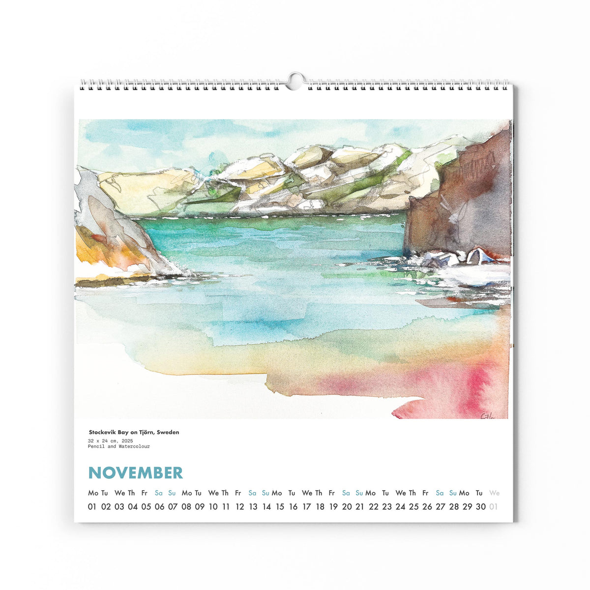 „Watercolour Love" Kalender 2027 Early Bird