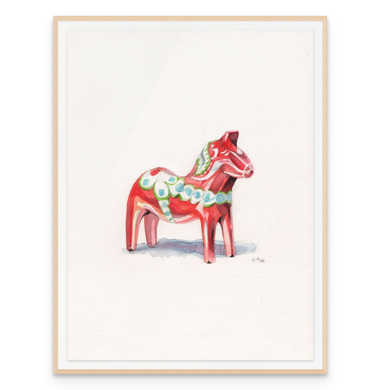 Dalahäst, the famous swedish wooden horse
