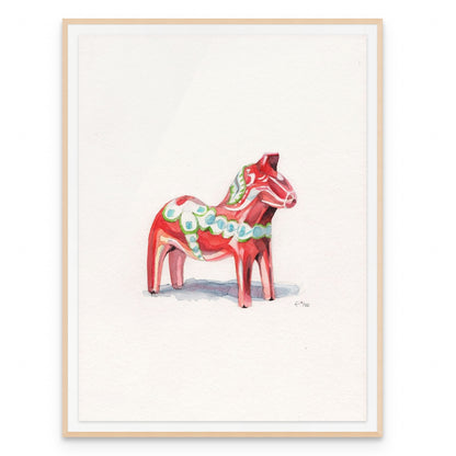 Dalahäst, the famous swedish wooden horse
