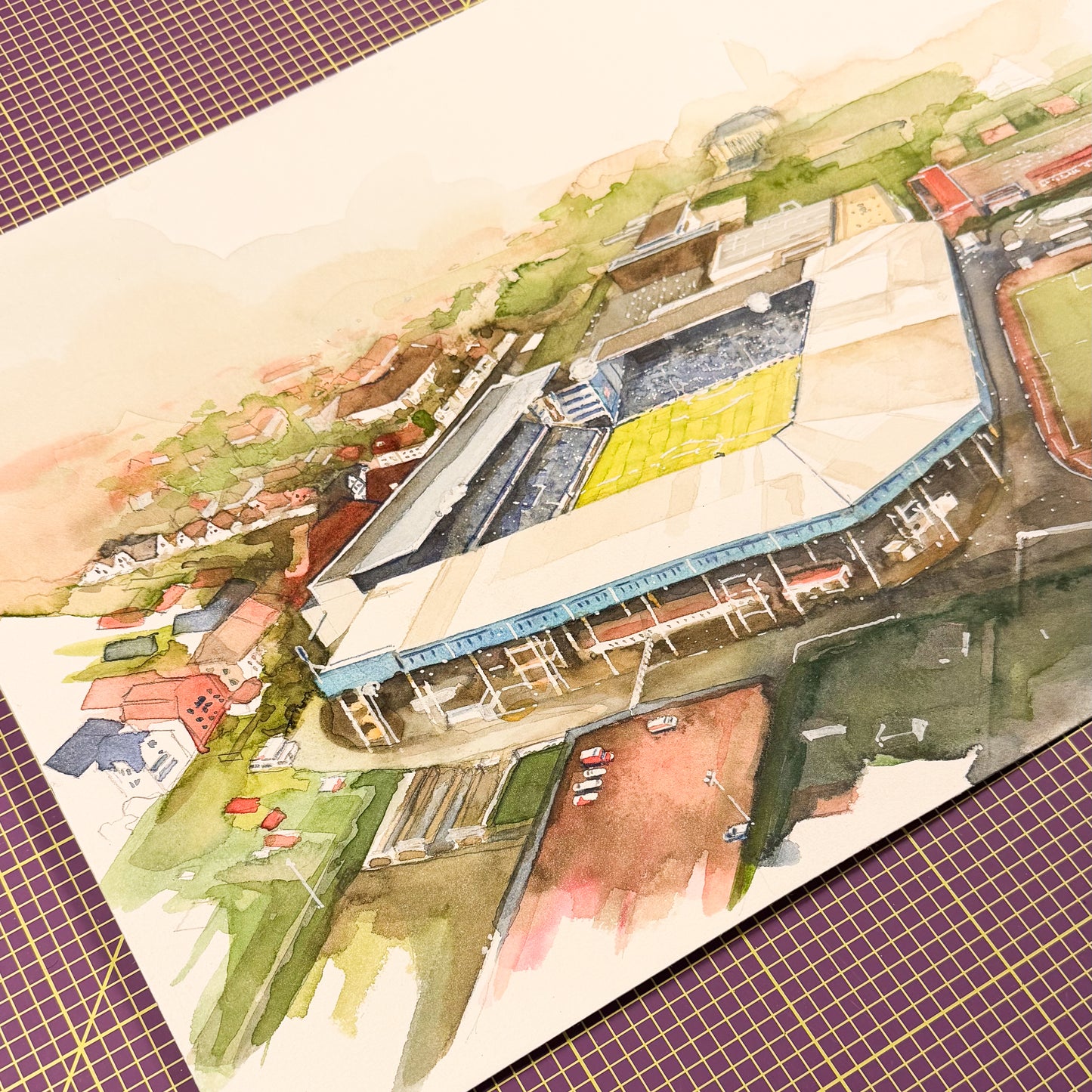 Stadion Alm Bielefeld – Limited Fine Art Print