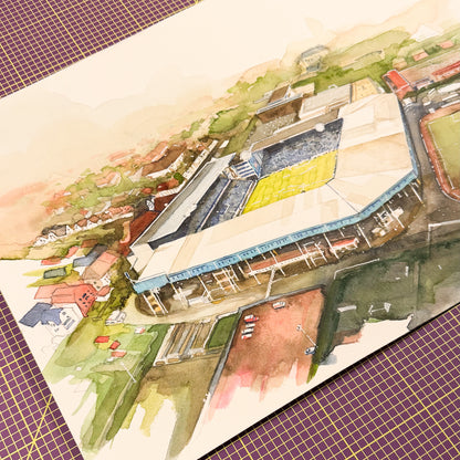 Stadion Alm Bielefeld – Limited Fine Art Print