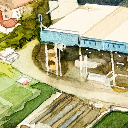 Stadion Alm Bielefeld – Limited Fine Art Print