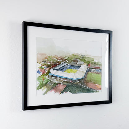 Stadion Alm Bielefeld – Limited Fine Art Print