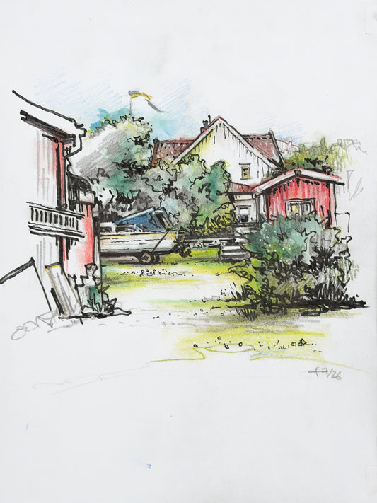 Stockevik Garden on Tjörn in Sweden