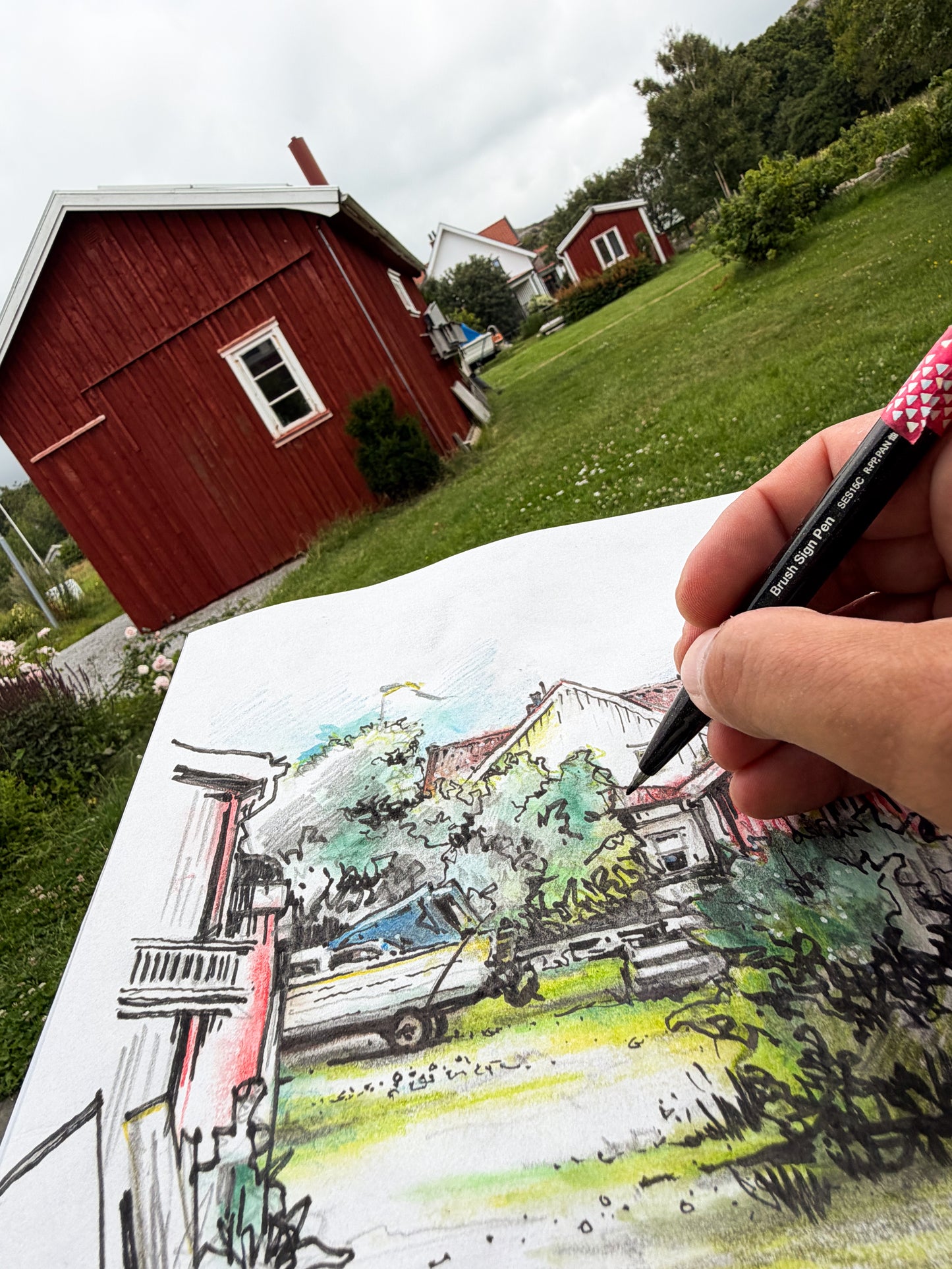 Garten Stockevik auf Tjörn in Schweden