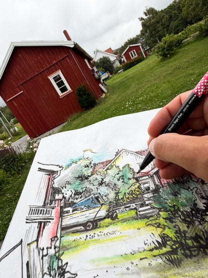 Garten Stockevik auf Tjörn in Schweden