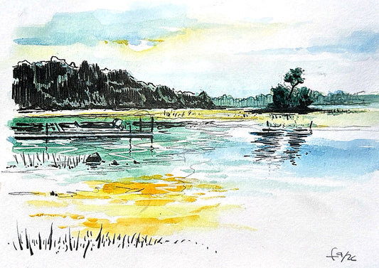 Lake Kösen in Småland