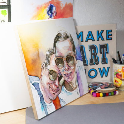 Family Portrait + 4 Fine Art Prints