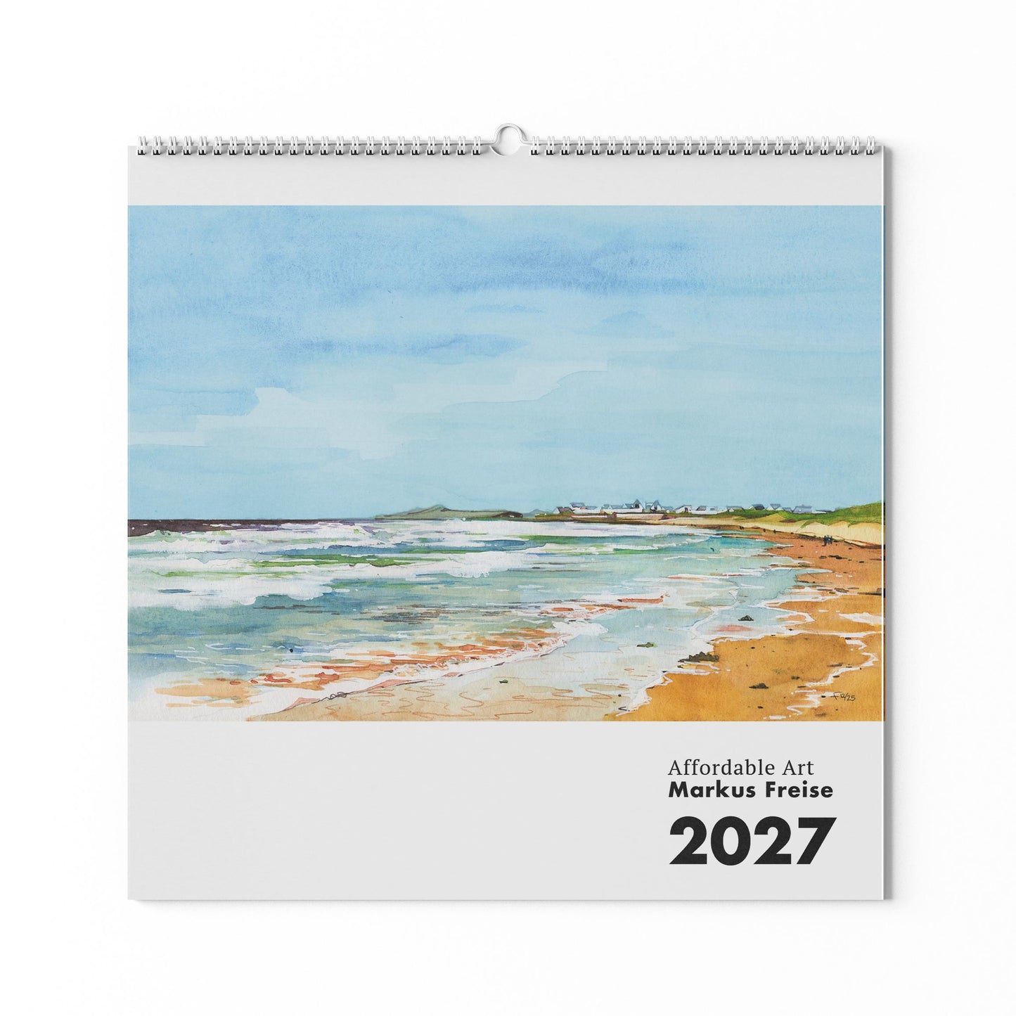 Watercolour Calender 2027