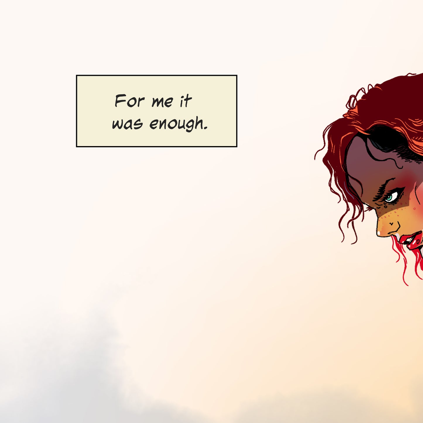 For the hope of it all. Comic Edition Poster.
