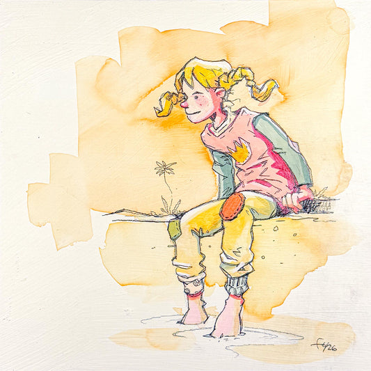 Make it your world. – watercolour as a fine art print