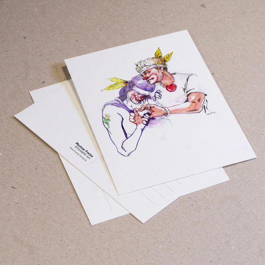 How could you forget your yellow bird? – Postkarten