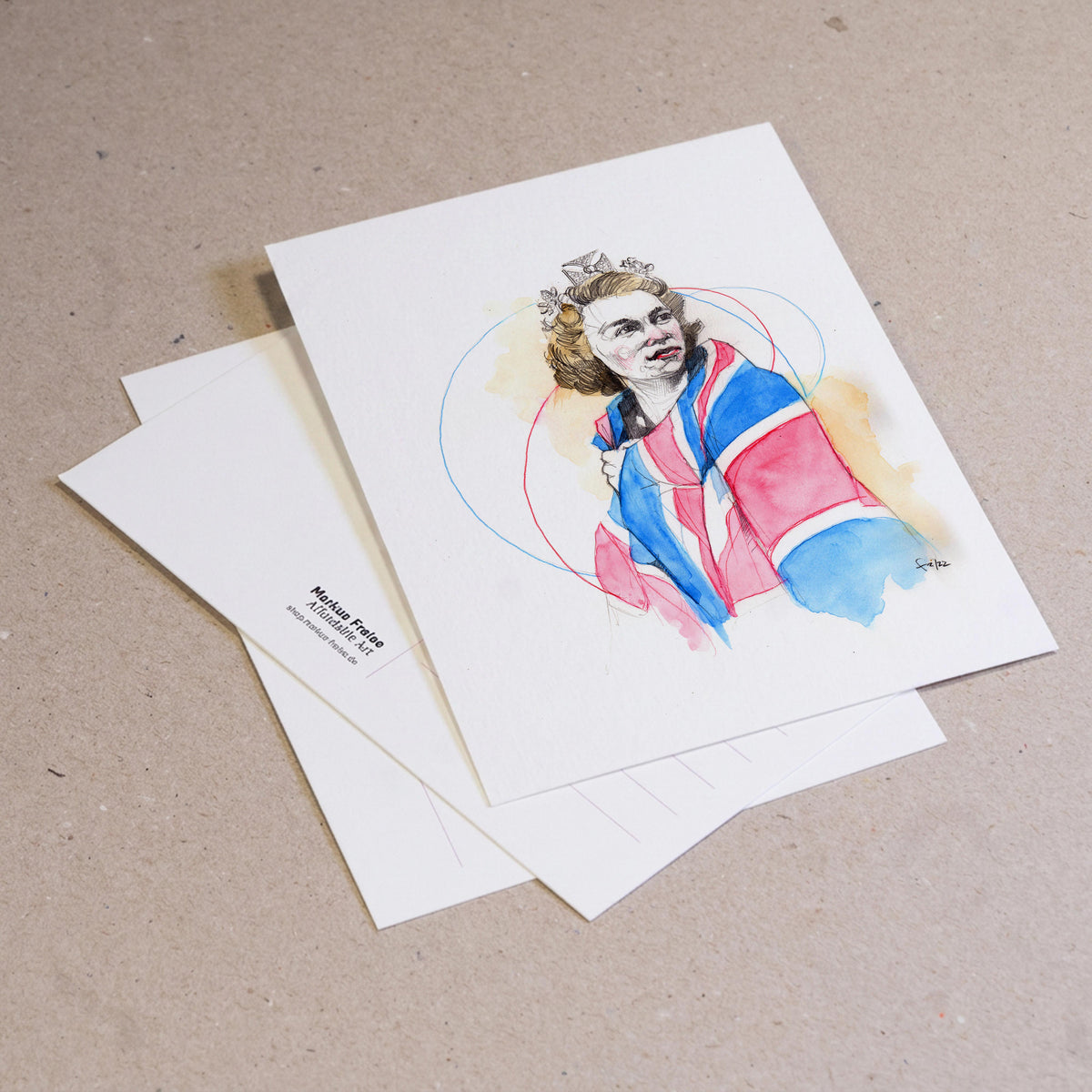 The Forever Queen – Postkarten