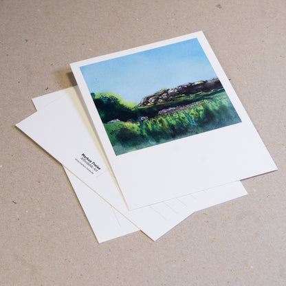 Set of 5 postcards of the Tjörn Landscape watercolour