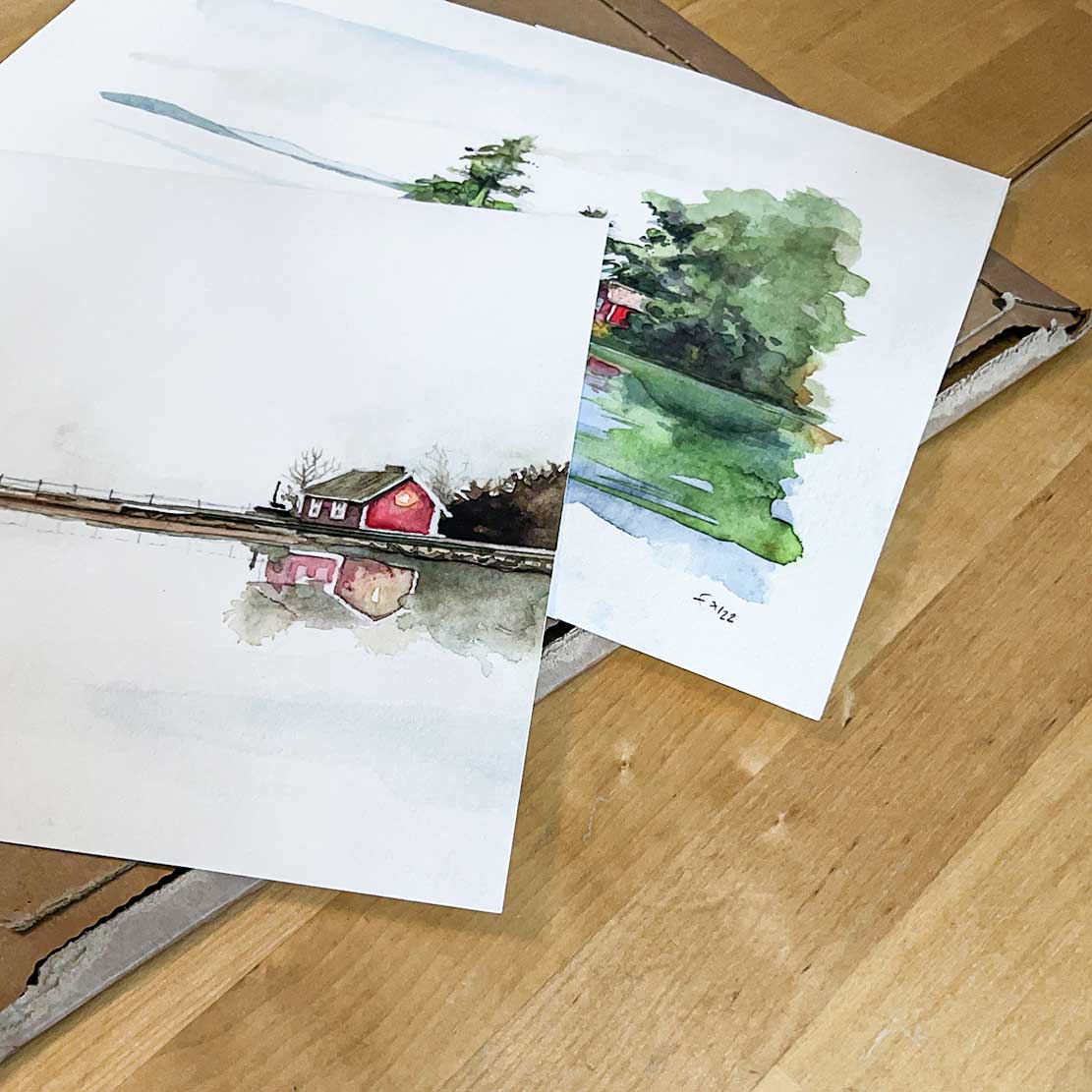 Your commission as a print