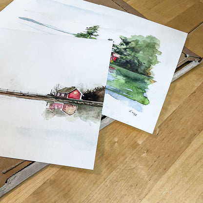 Your commission as a print