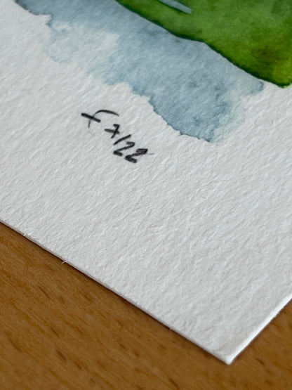 Your commission as a print