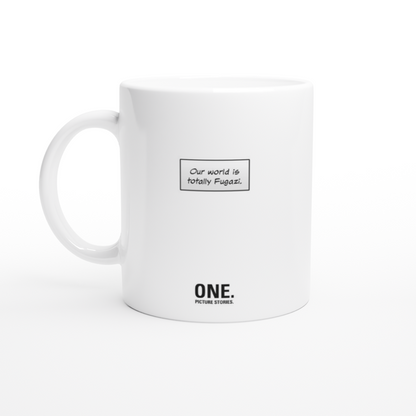 „Fugazi“ – Keramik Tasse